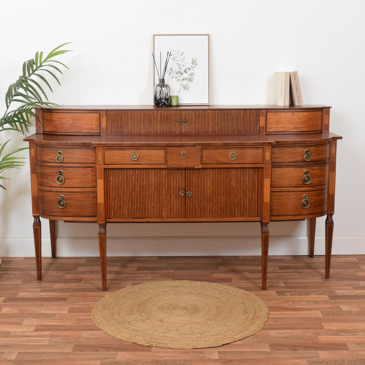 Roller Door Mahogany Sideboard