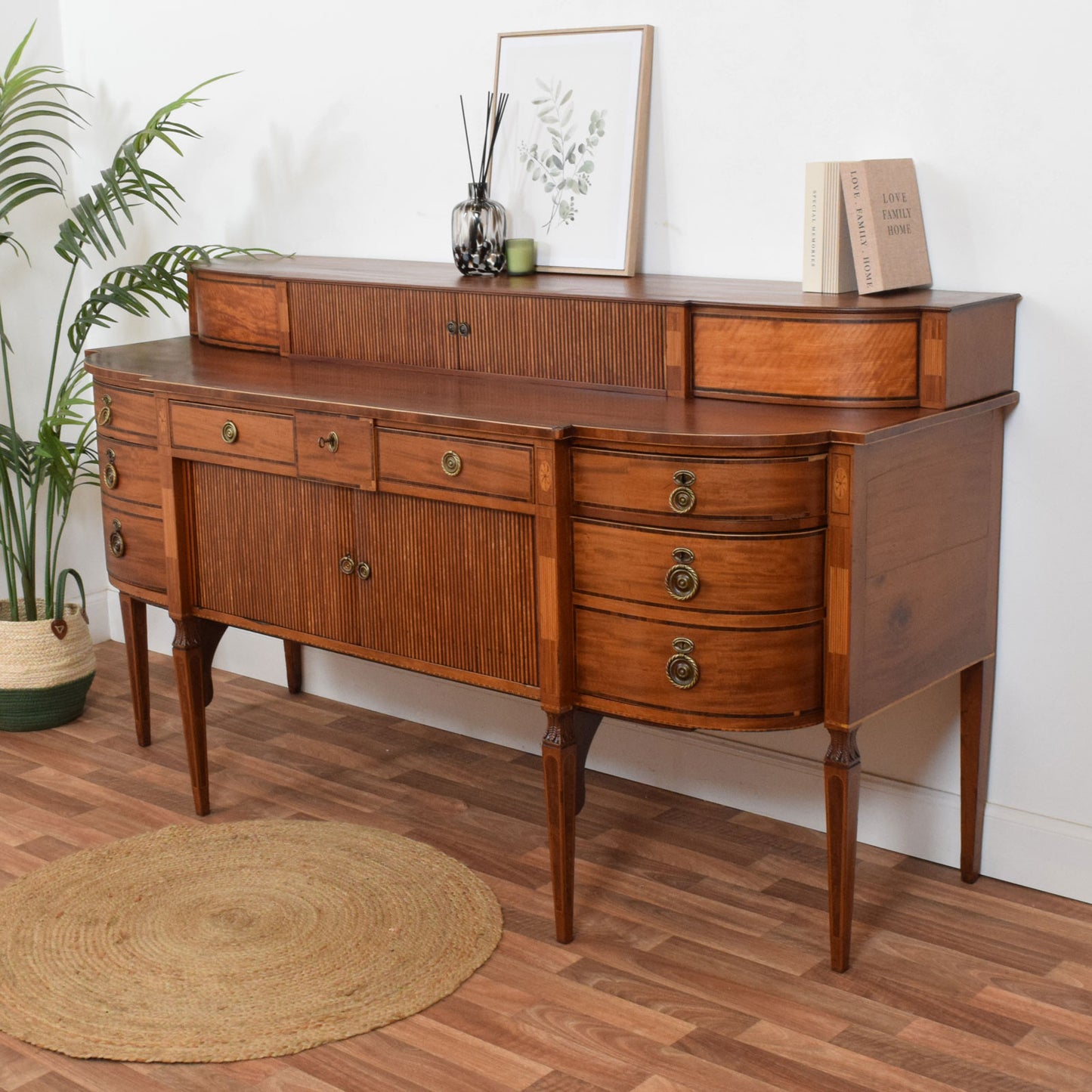 Roller Door Mahogany Sideboard