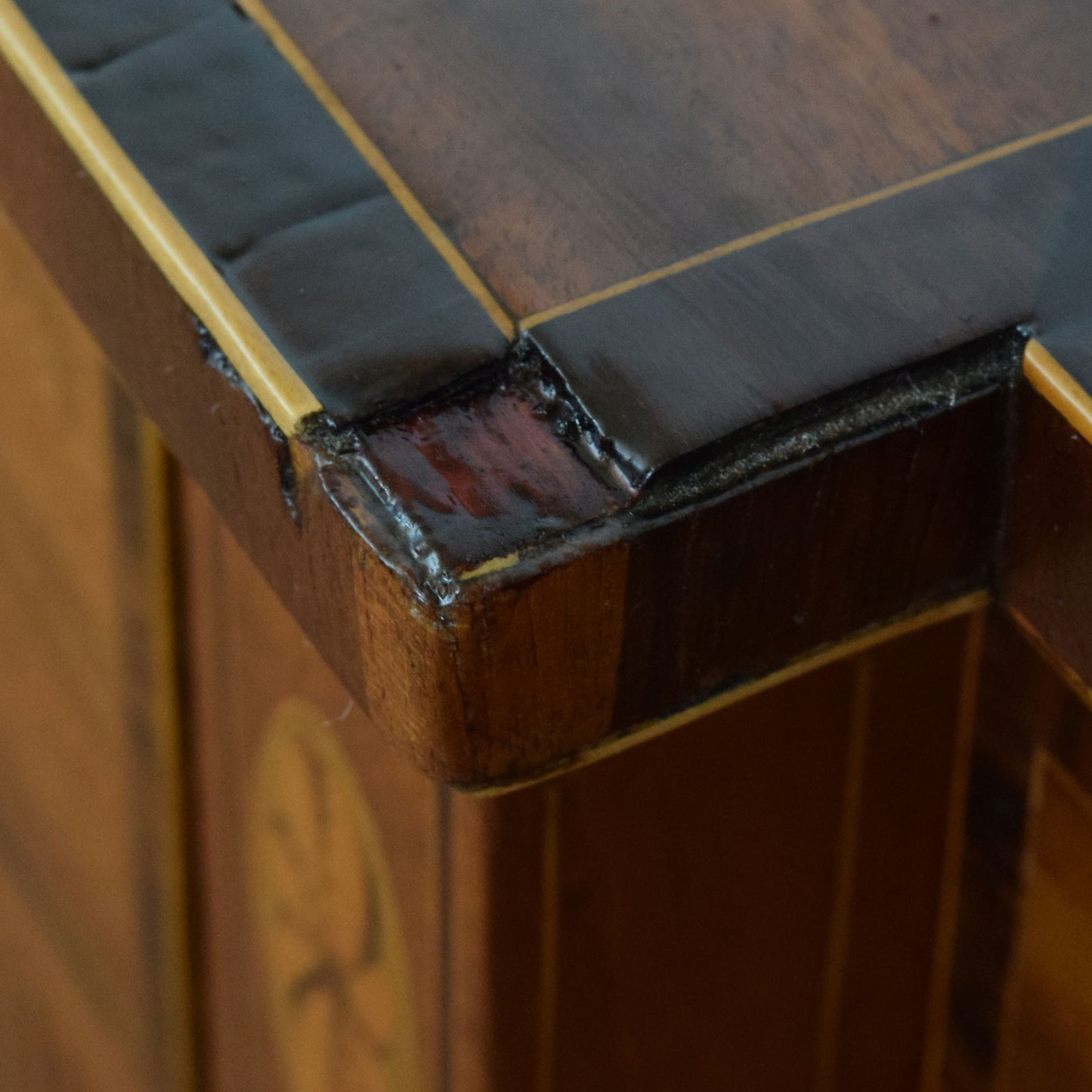 Roller Door Mahogany Sideboard