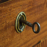 Roller Door Mahogany Sideboard