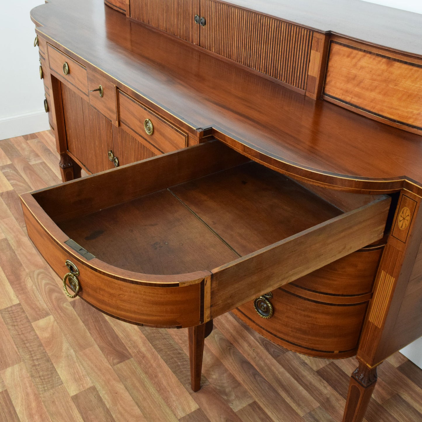 Roller Door Mahogany Sideboard