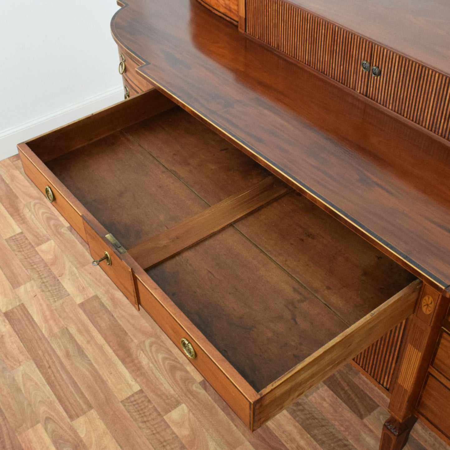 Roller Door Mahogany Sideboard