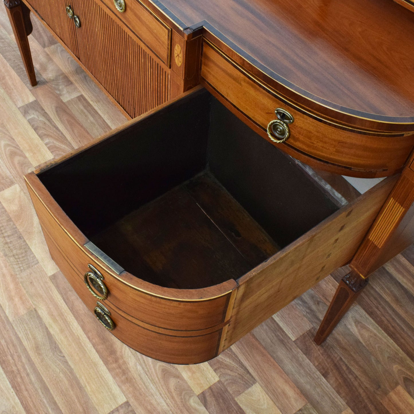 Roller Door Mahogany Sideboard