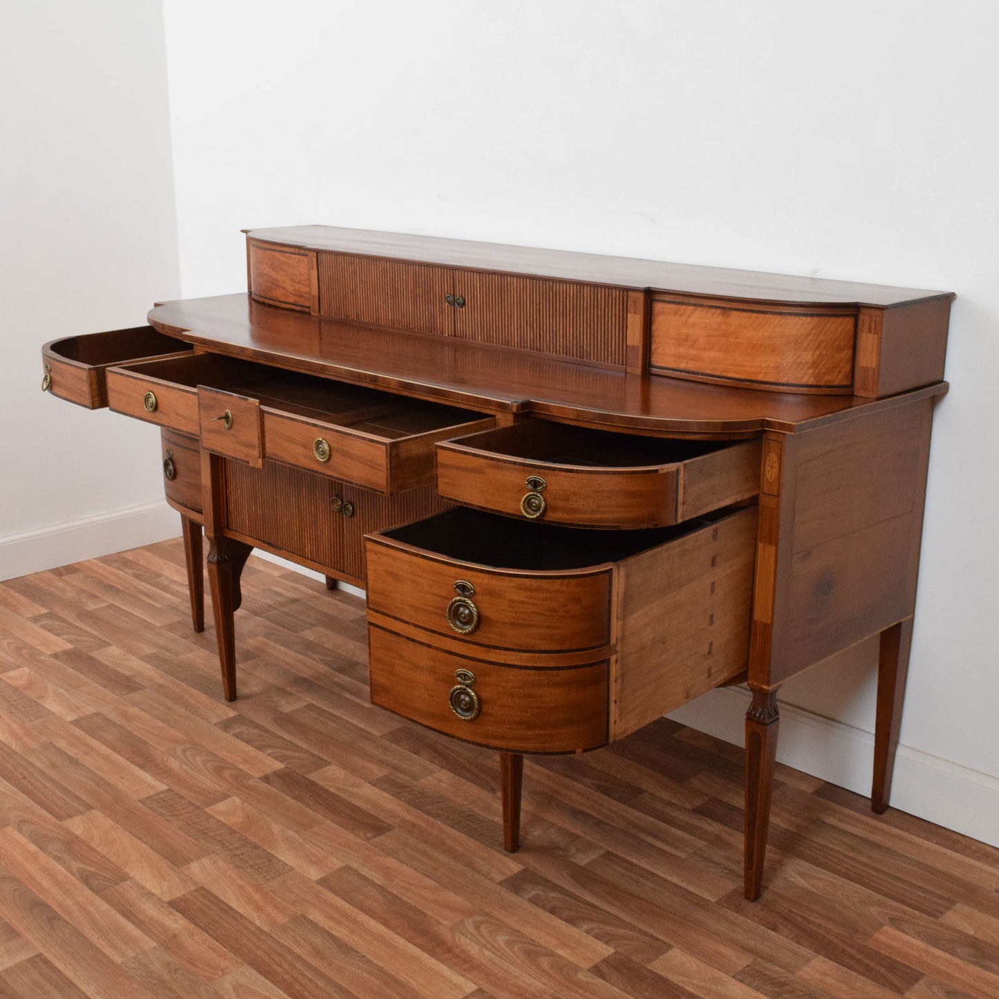 Roller Door Mahogany Sideboard