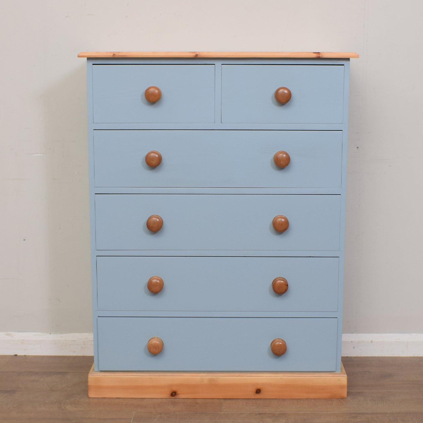 Painted Pine Chest of Drawers