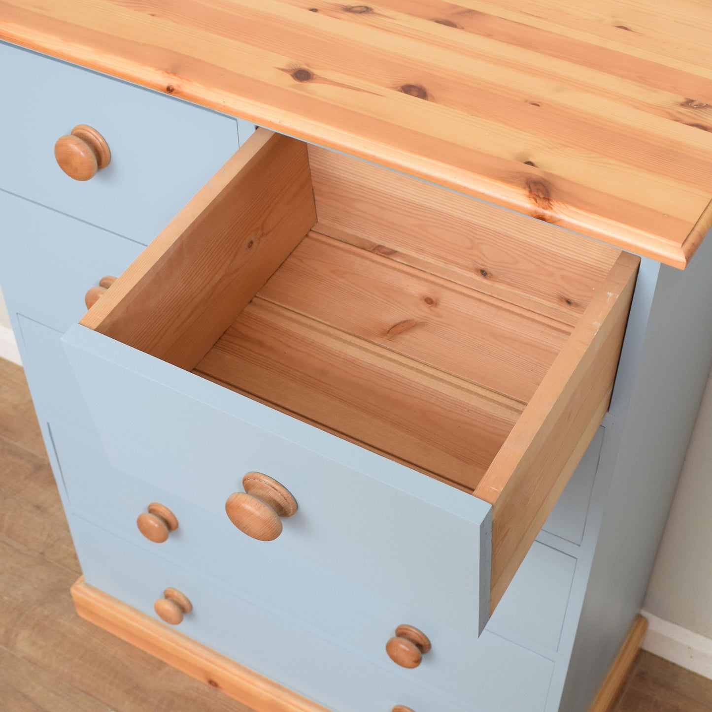 Painted Pine Chest of Drawers