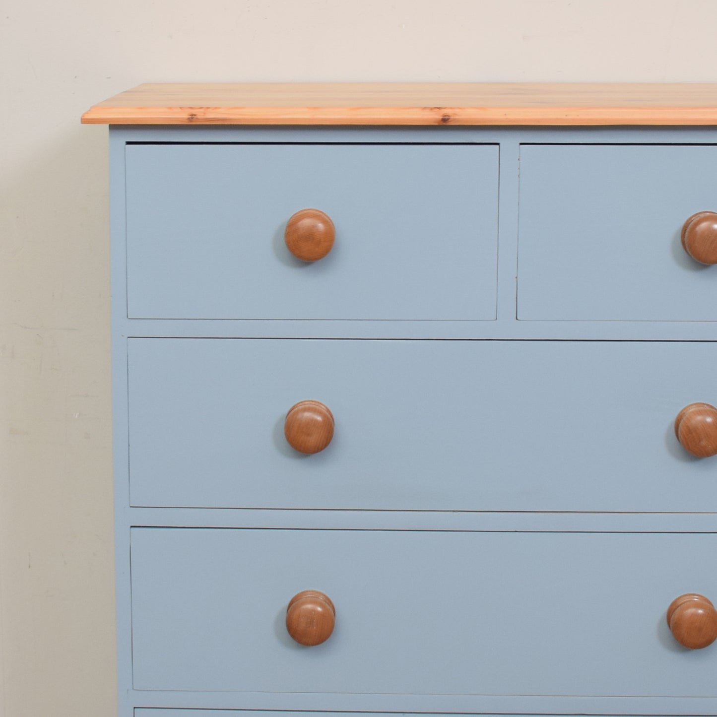 Painted Pine Chest of Drawers