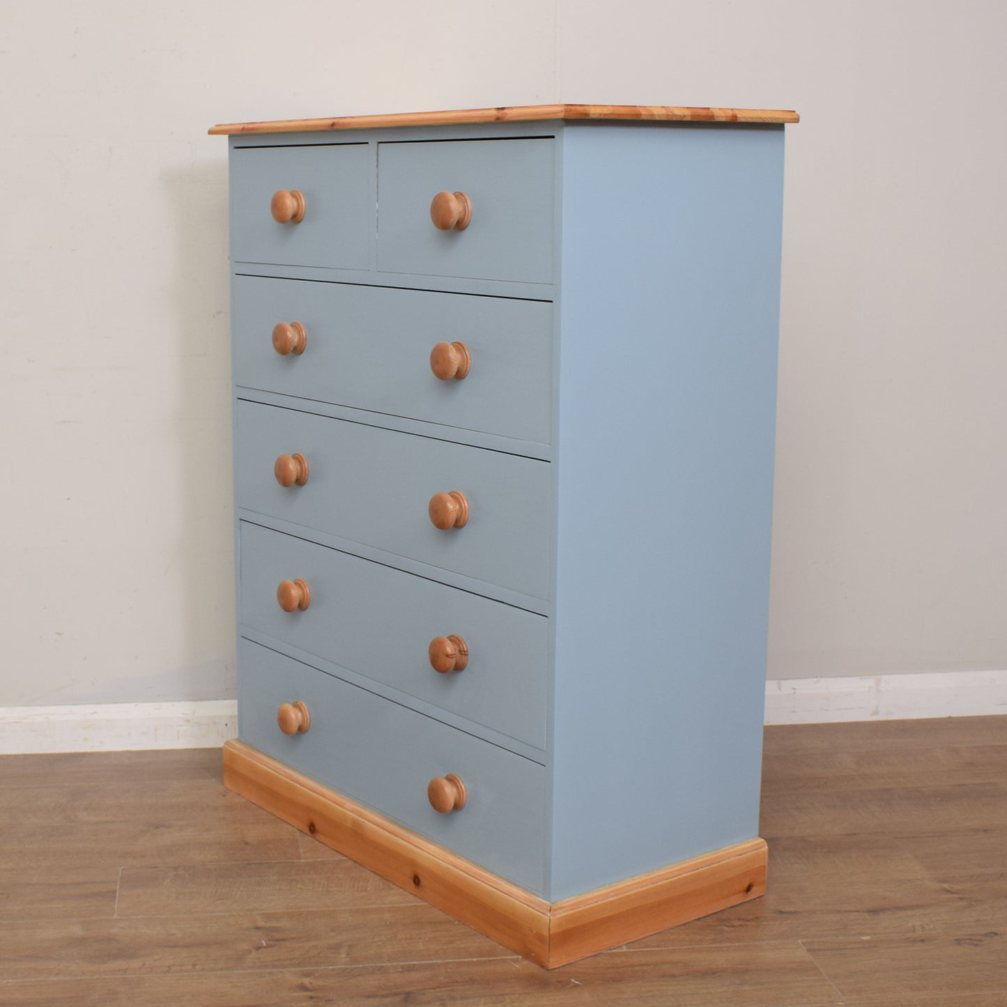 Painted Pine Chest of Drawers