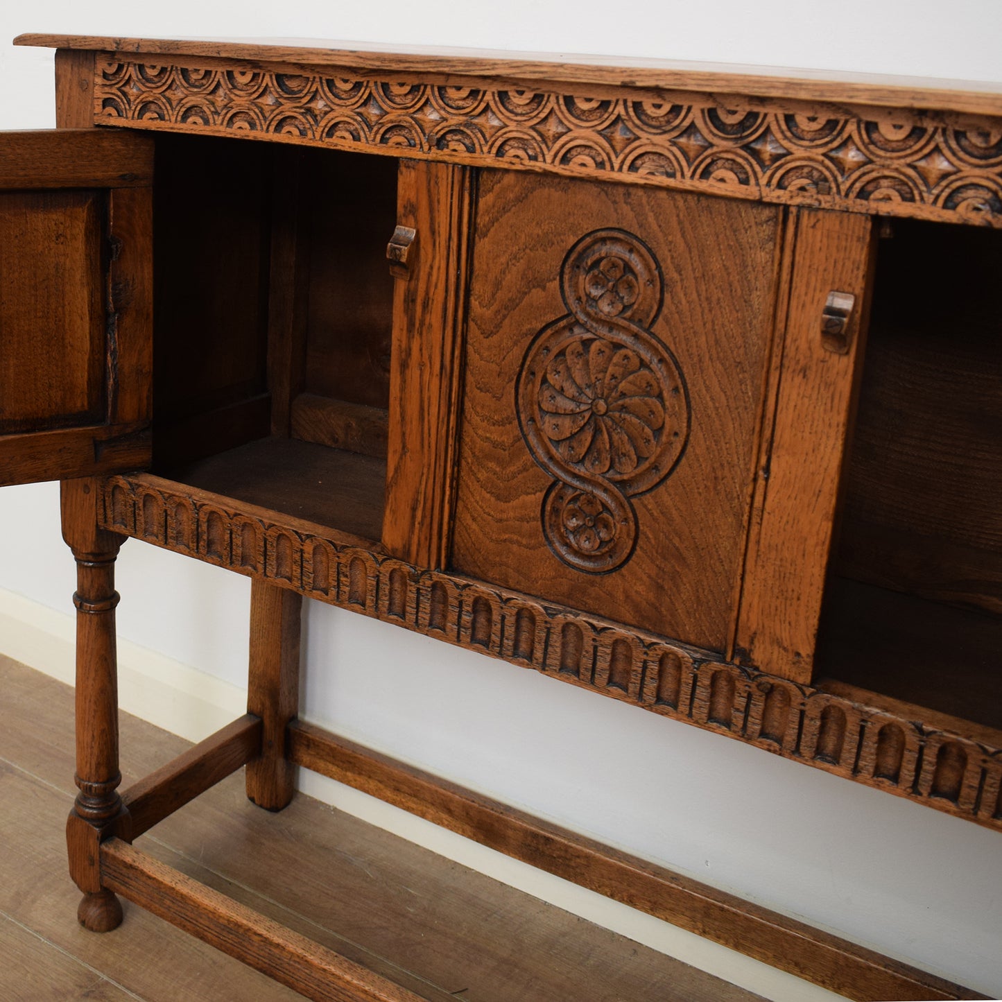 Restored Oak Sideboard