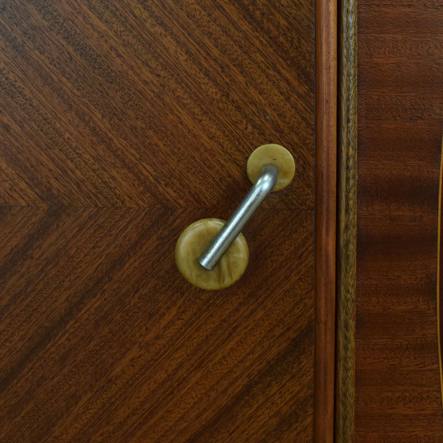 Mahogany Veneer Sideboard