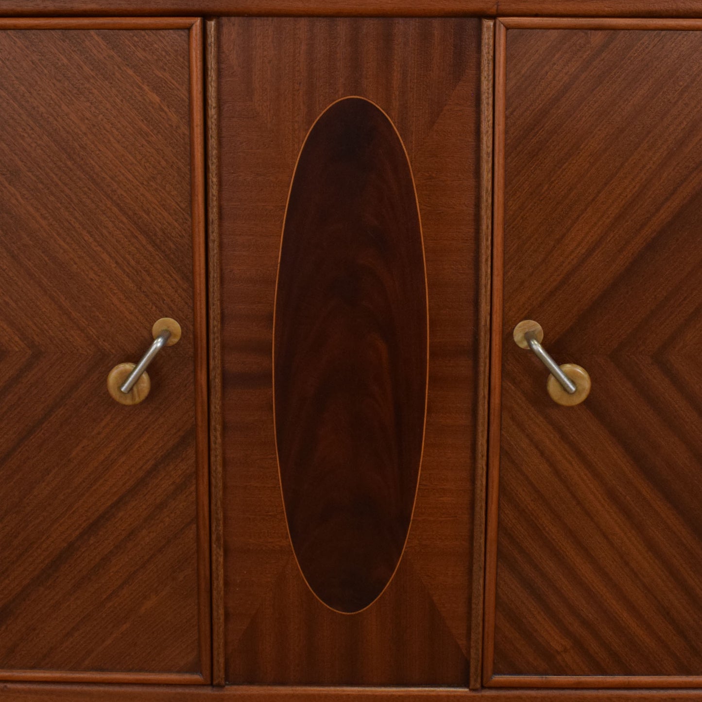 Mahogany Veneer Sideboard