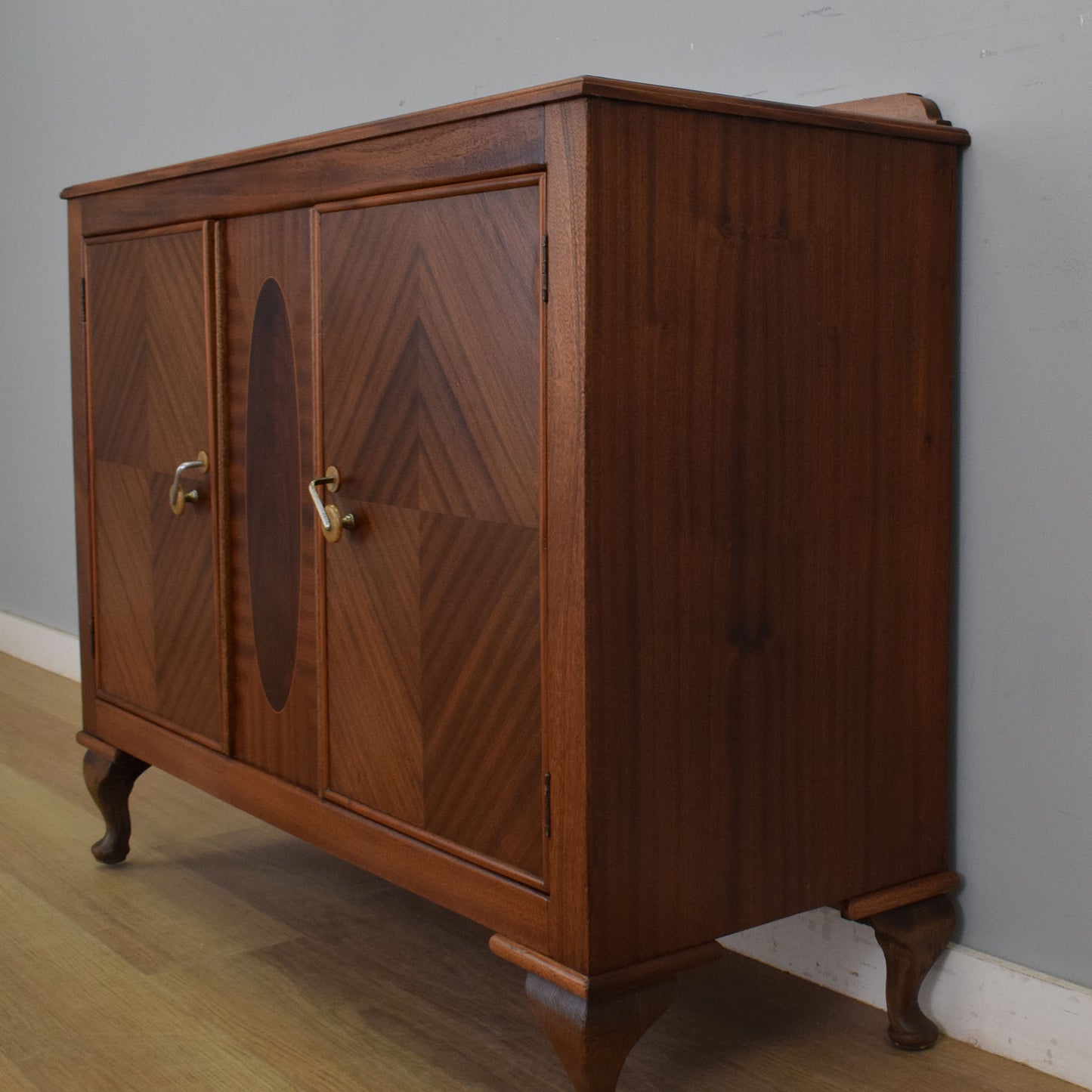Mahogany Veneer Sideboard
