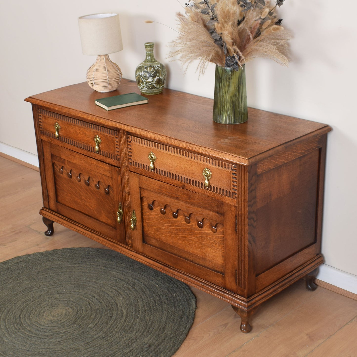 Small Oak Sideboard