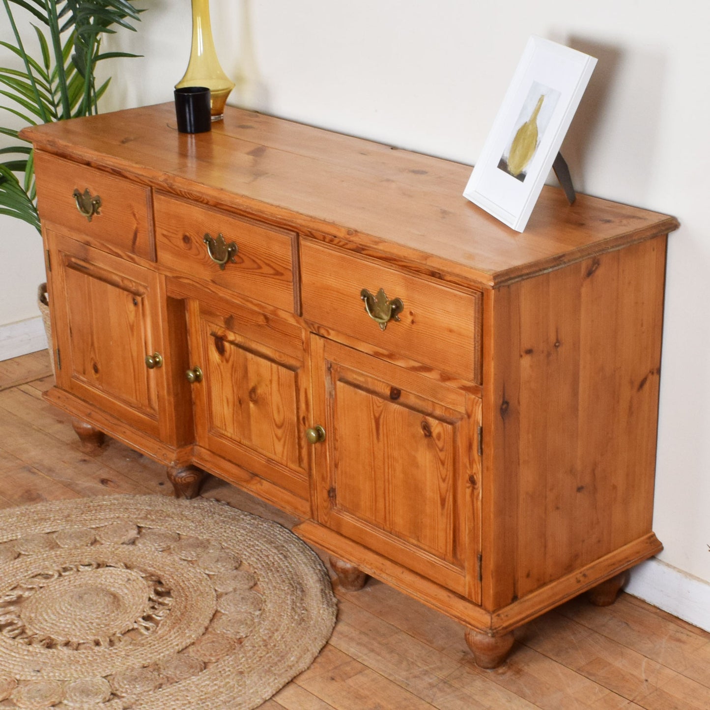 Rustic Pine Sideboard