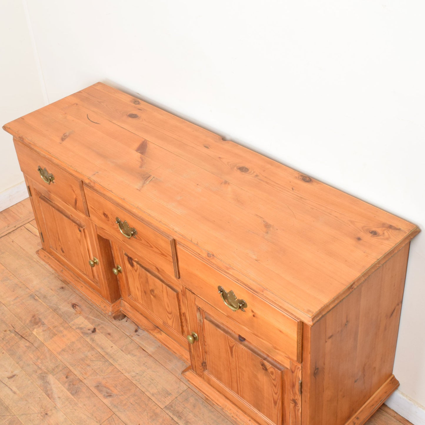 Rustic Pine Sideboard