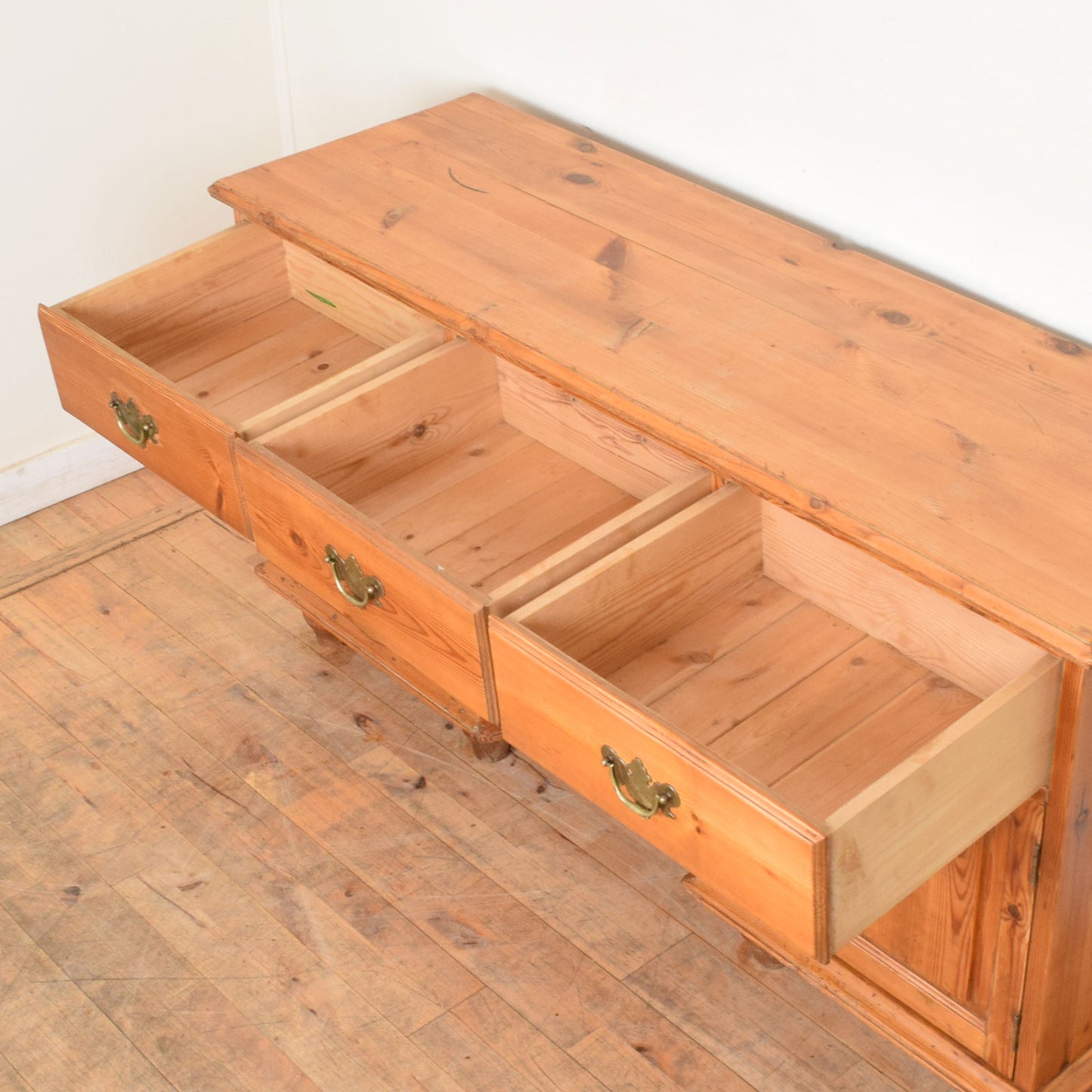 Rustic Pine Sideboard