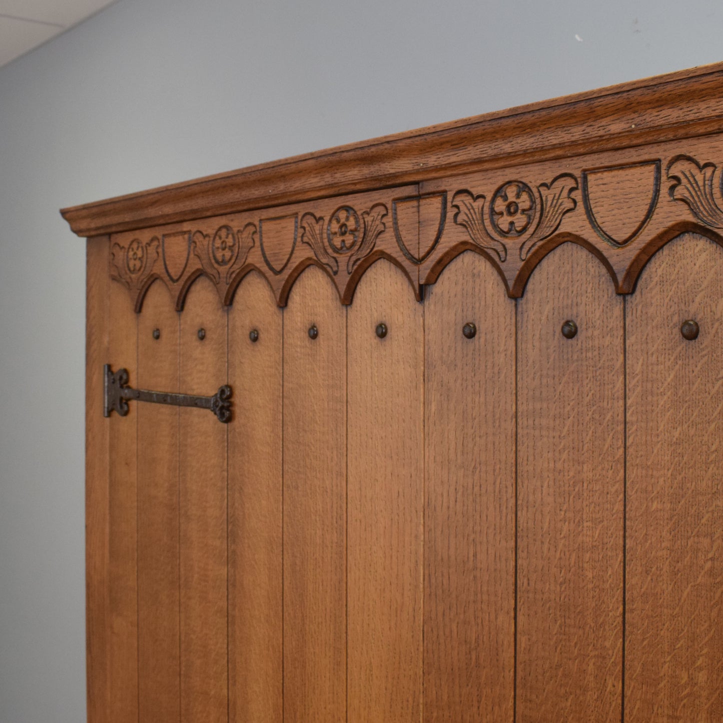 Restored Oak Wardrobe
