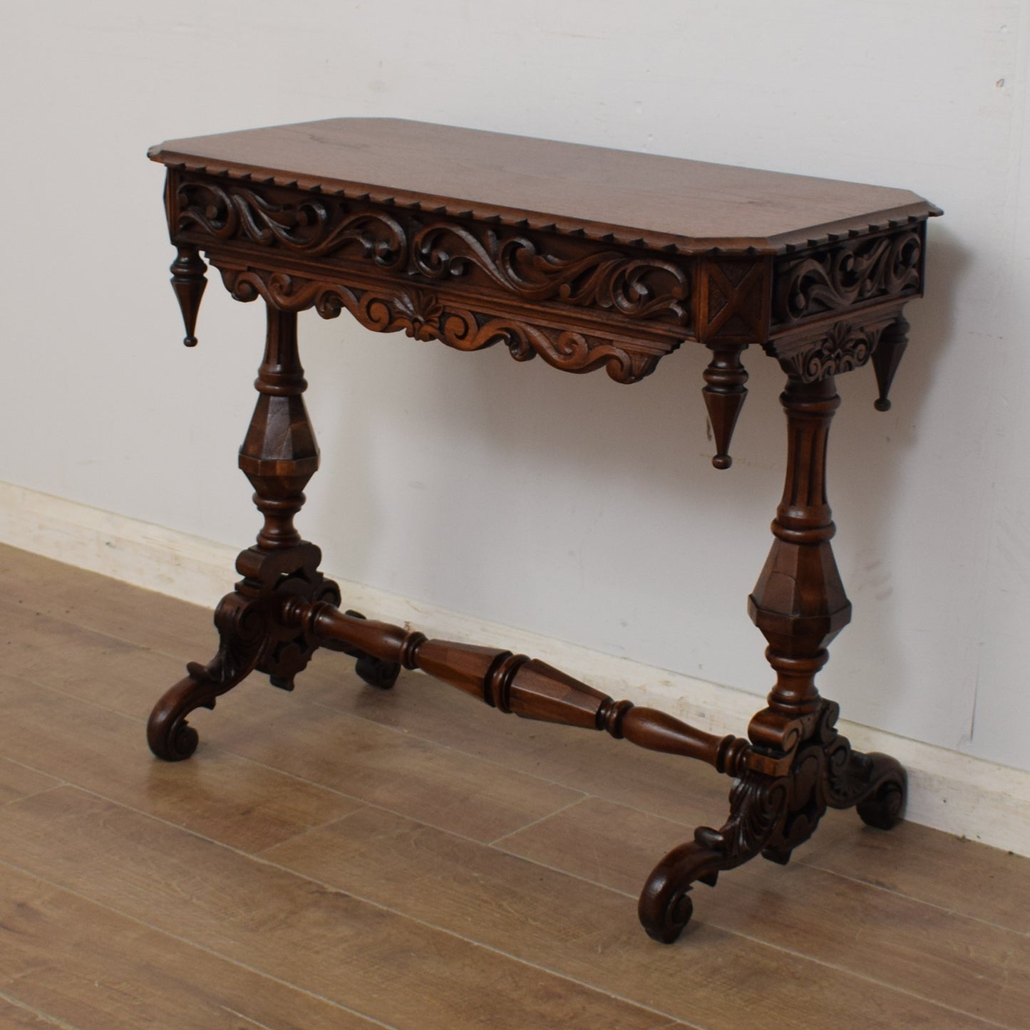 Ornate Mahogany Side Table