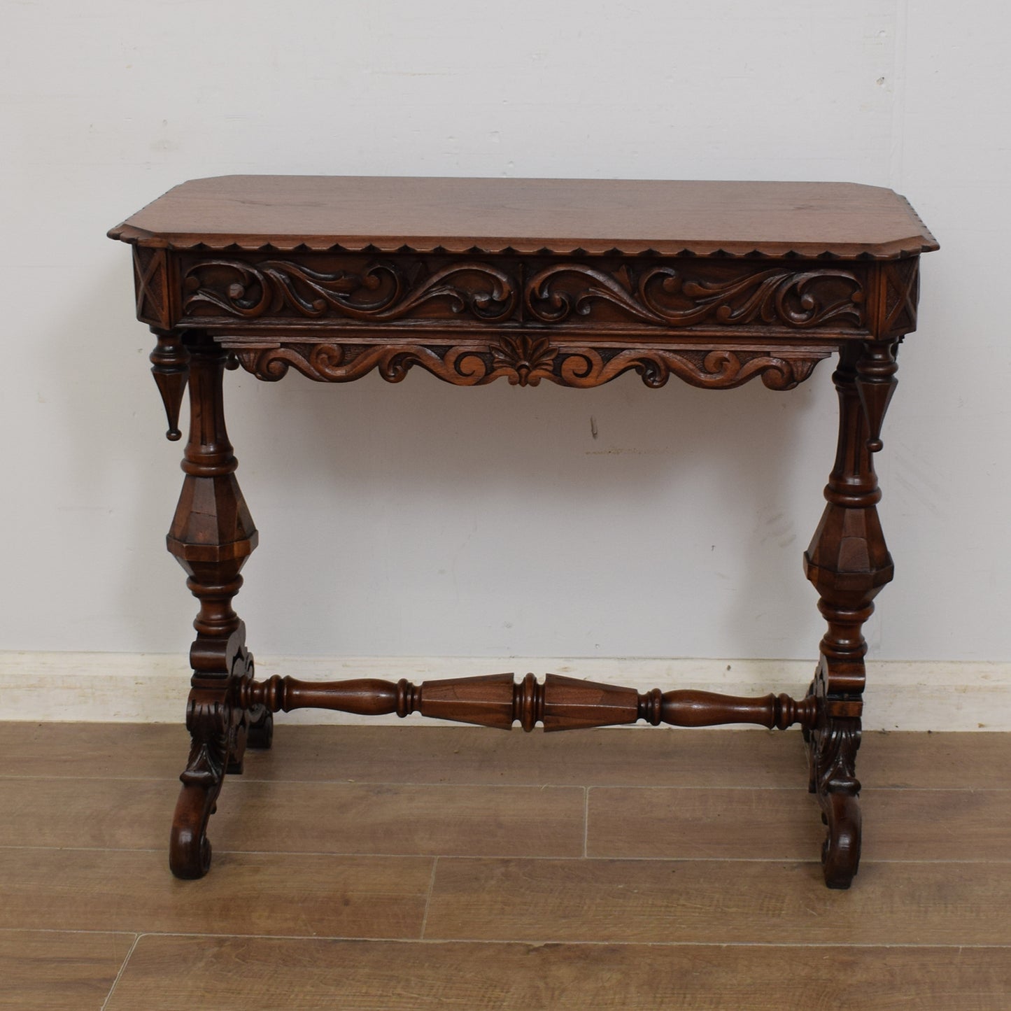 Ornate Mahogany Side Table