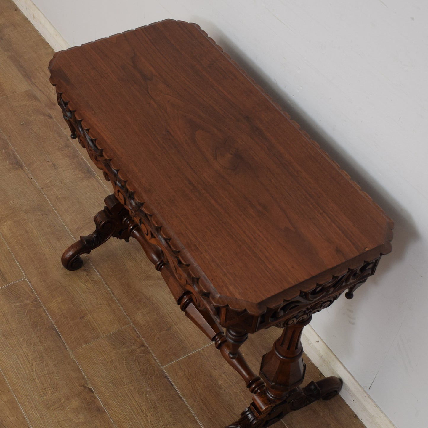 Ornate Mahogany Side Table