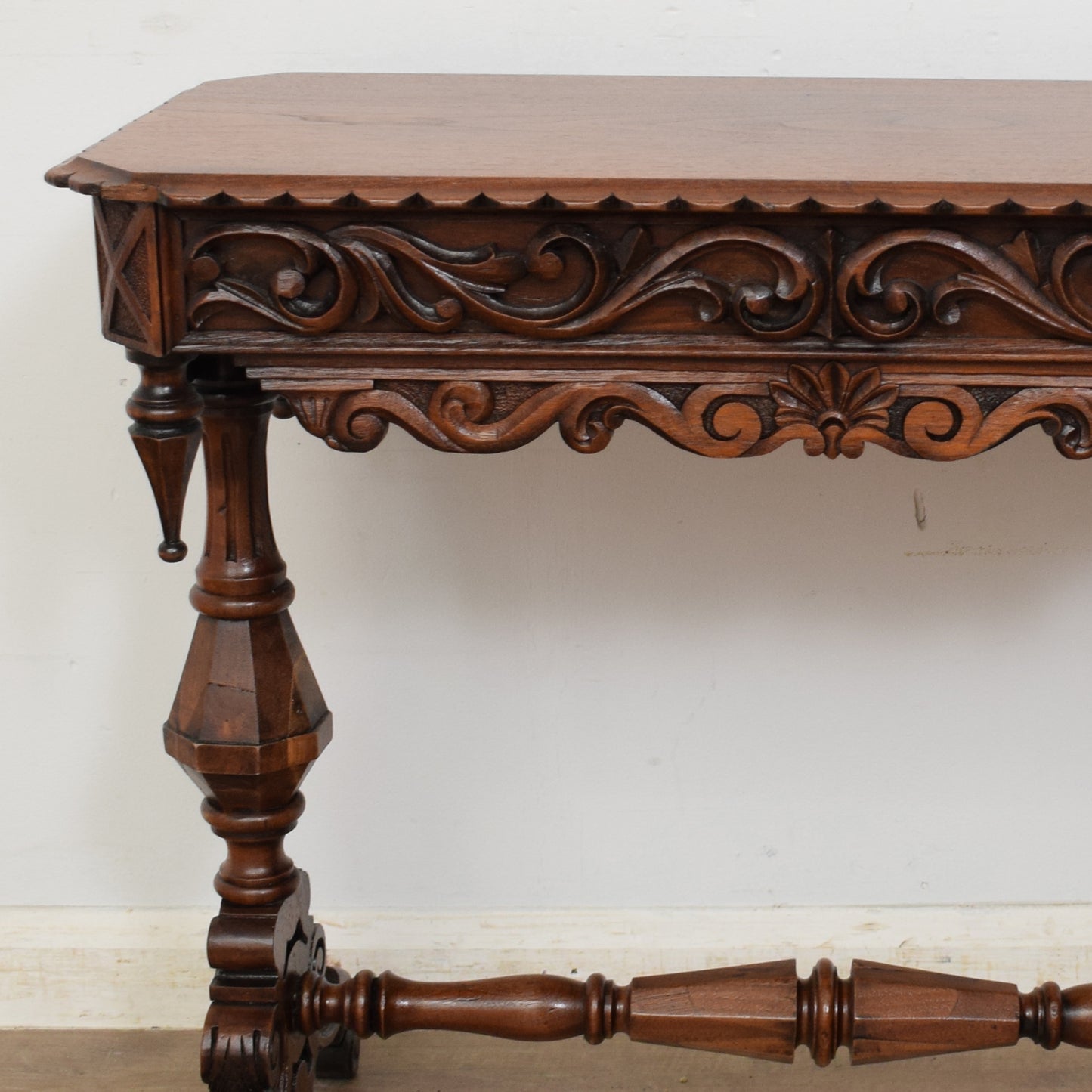 Ornate Mahogany Side Table