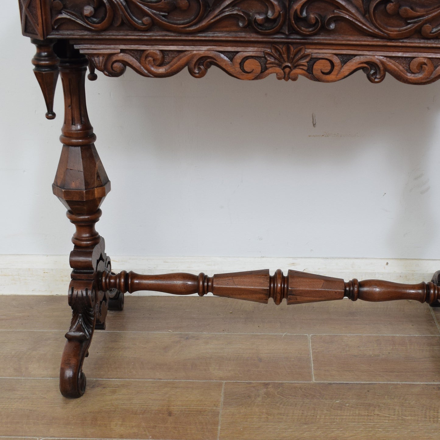 Ornate Mahogany Side Table