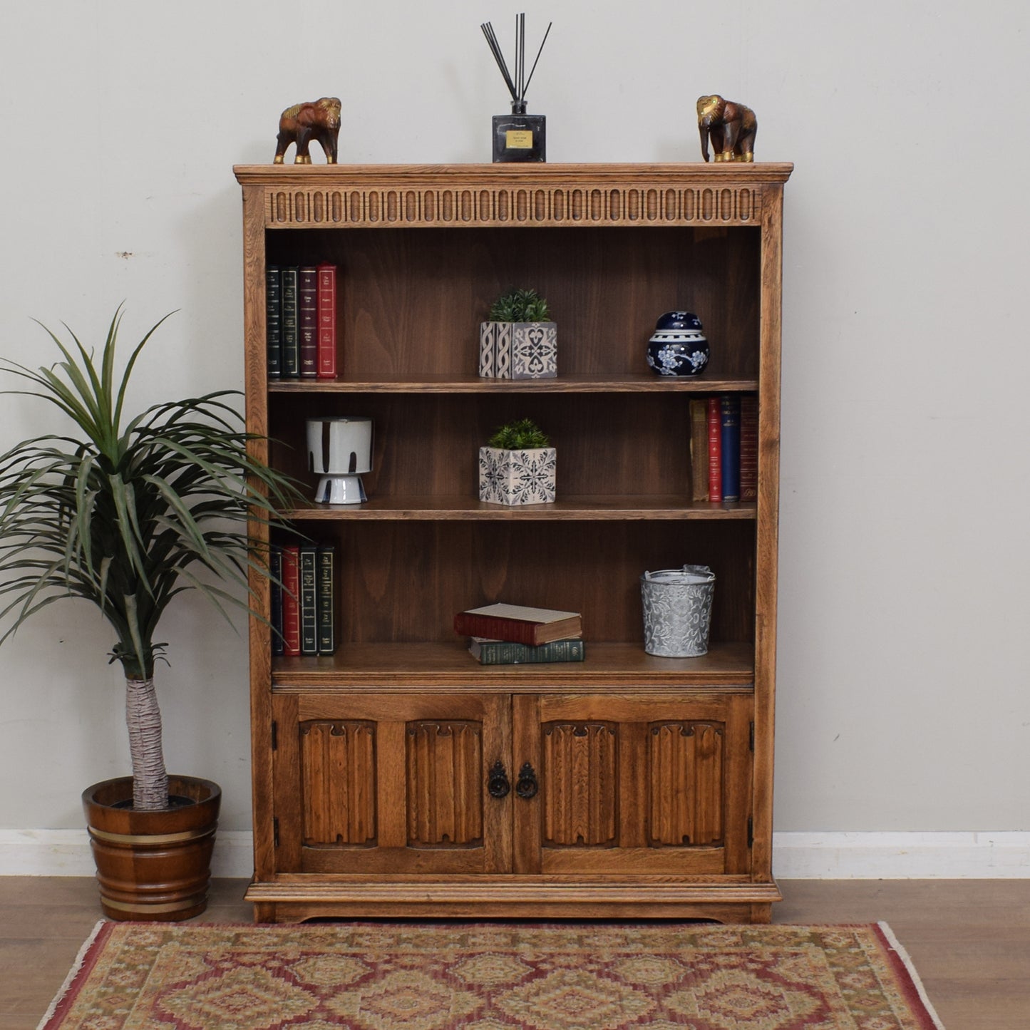 Restored Oak Bookcase