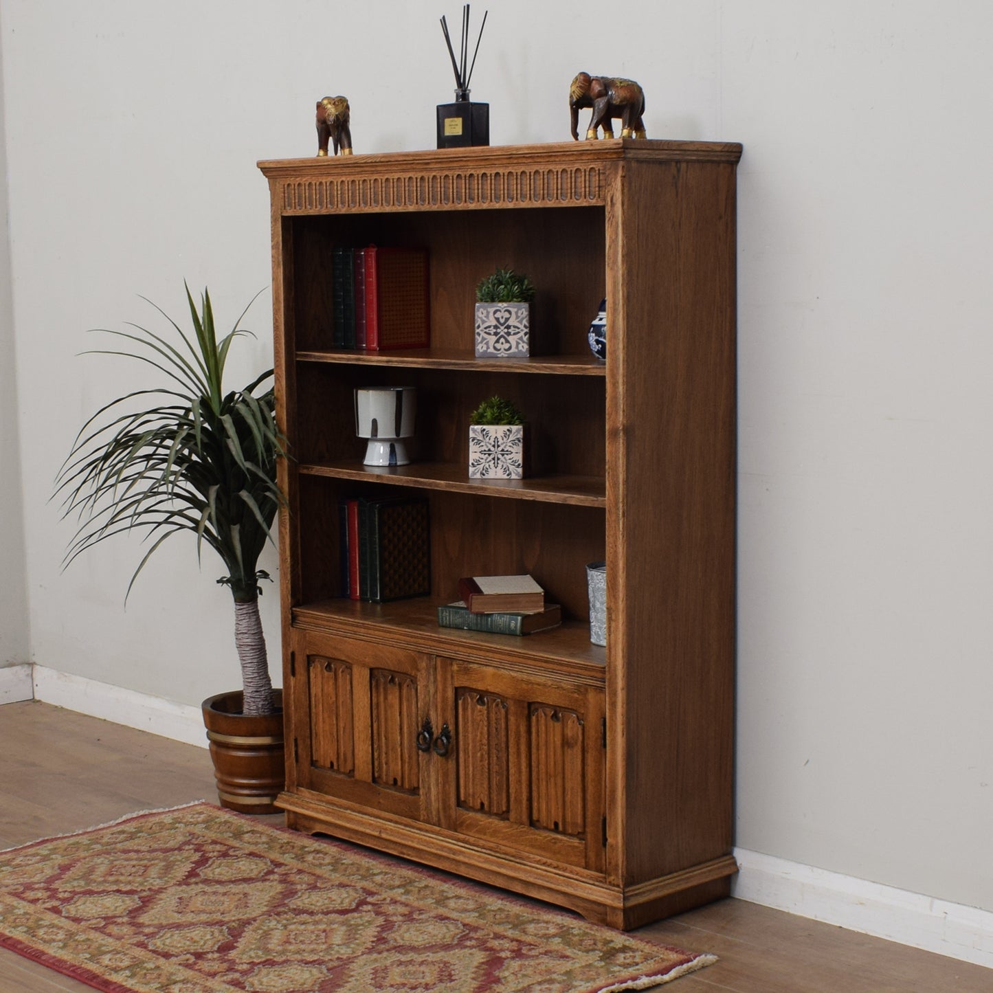 Restored Oak Bookcase