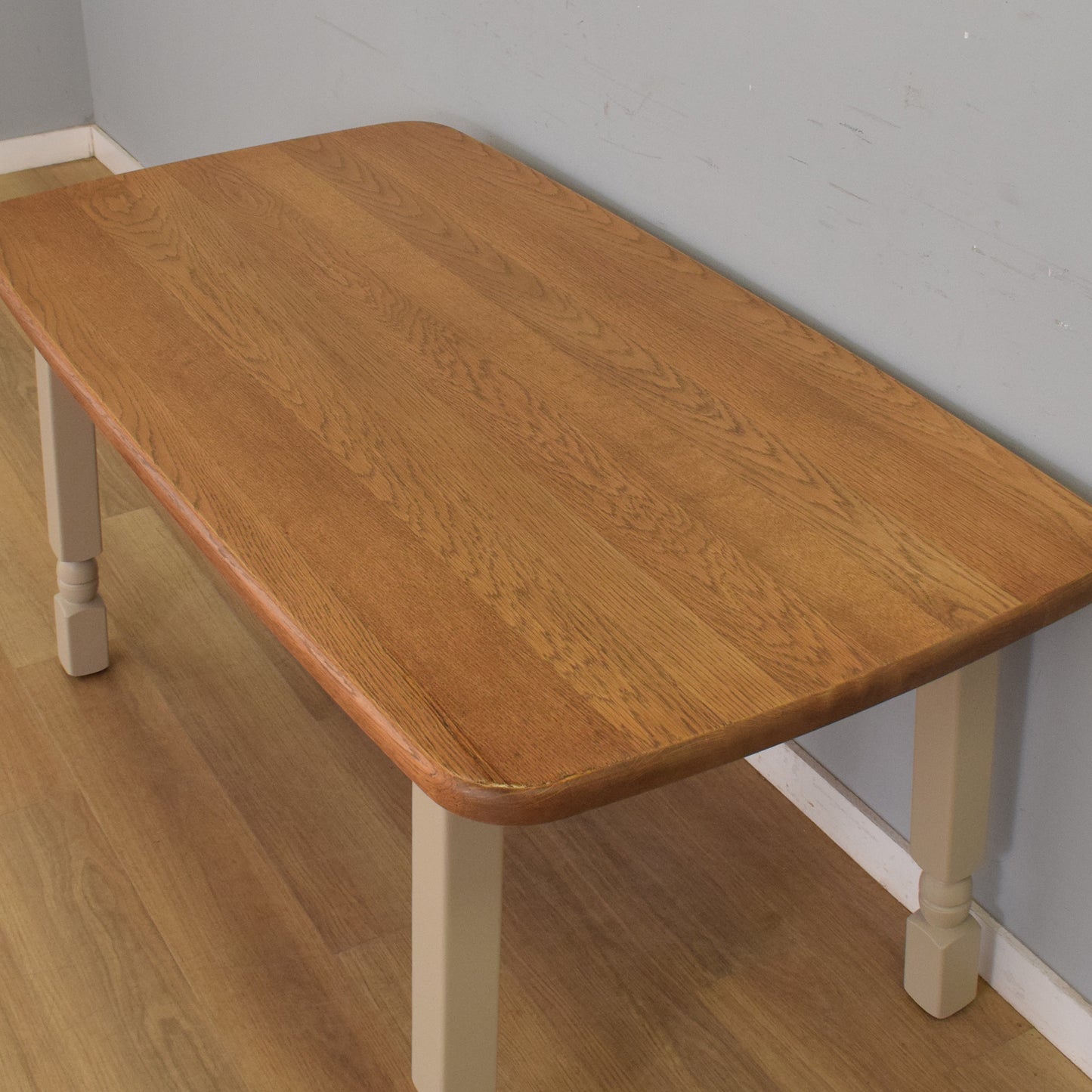 Painted Table and Four Chairs