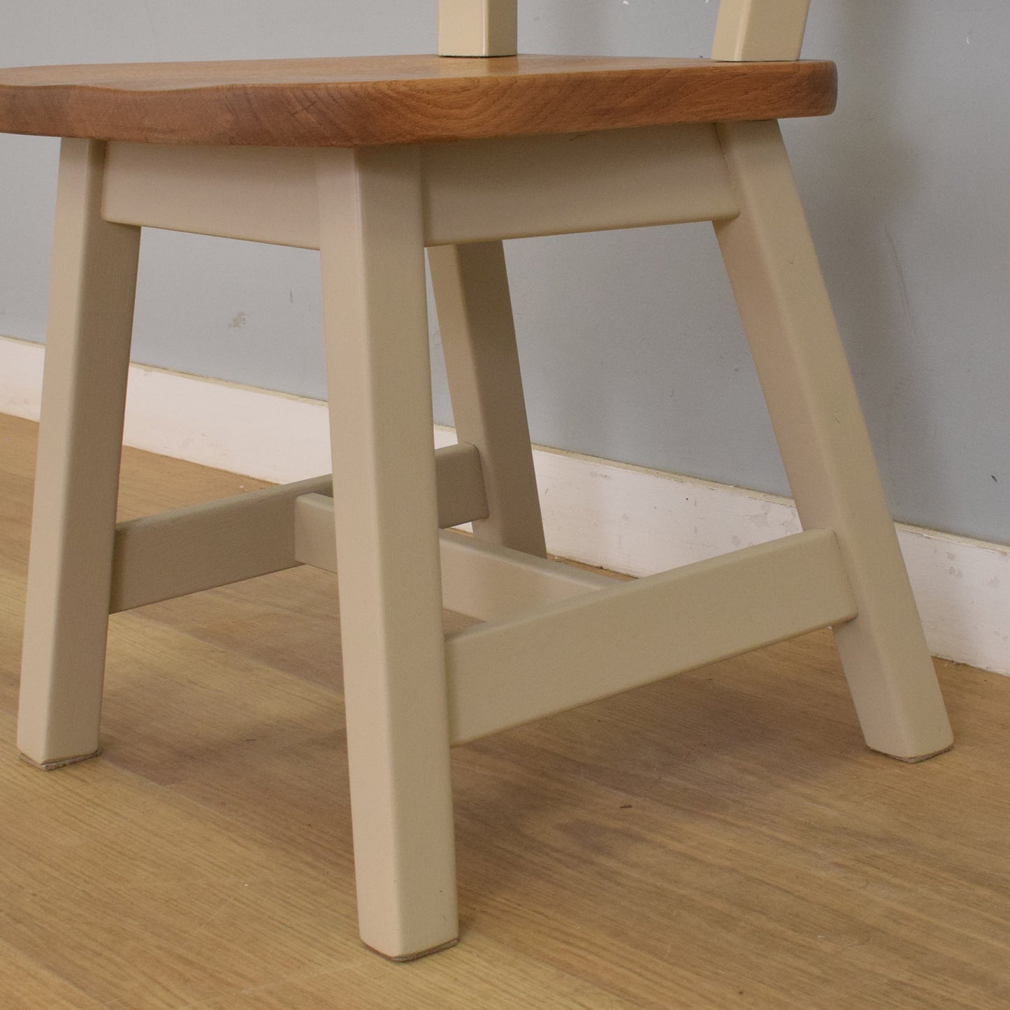 Painted Table and Four Chairs