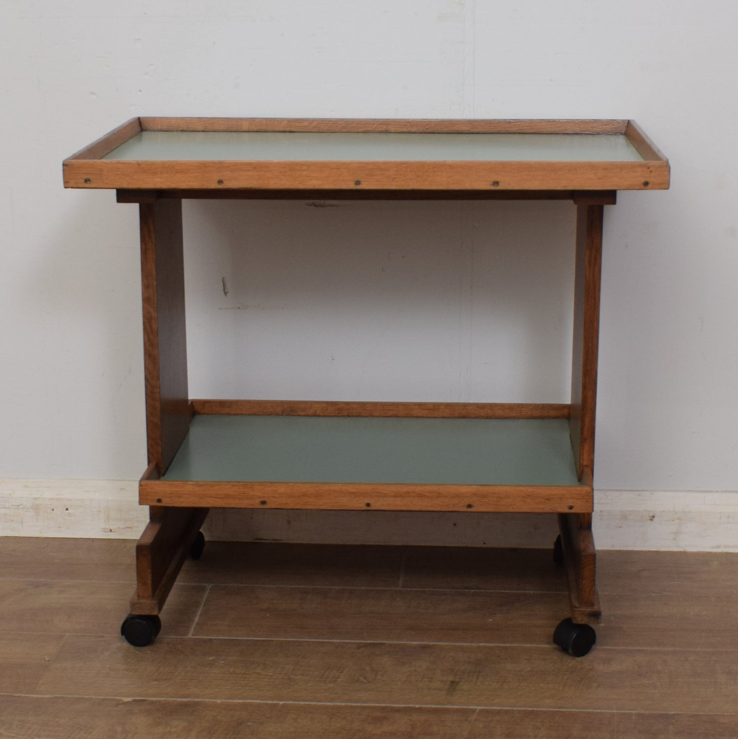 Restored Oak Tea Trolley