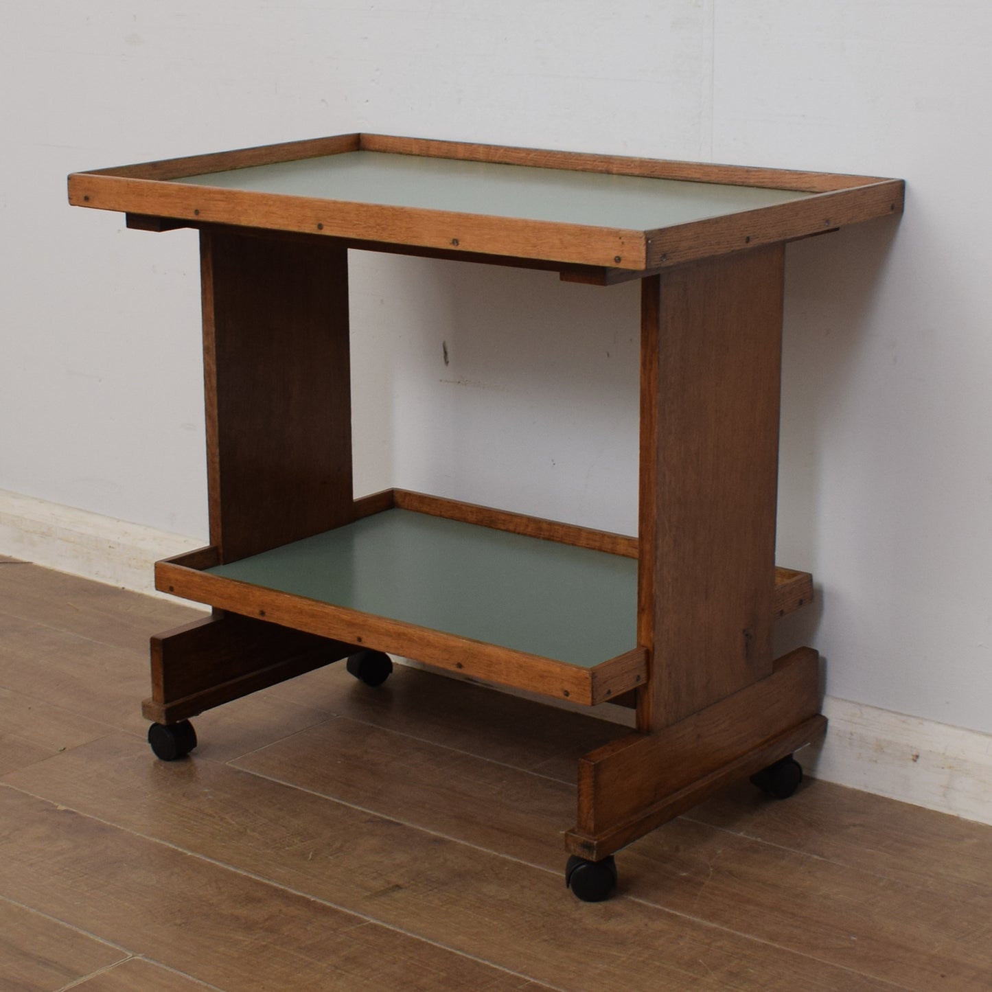 Restored Oak Tea Trolley