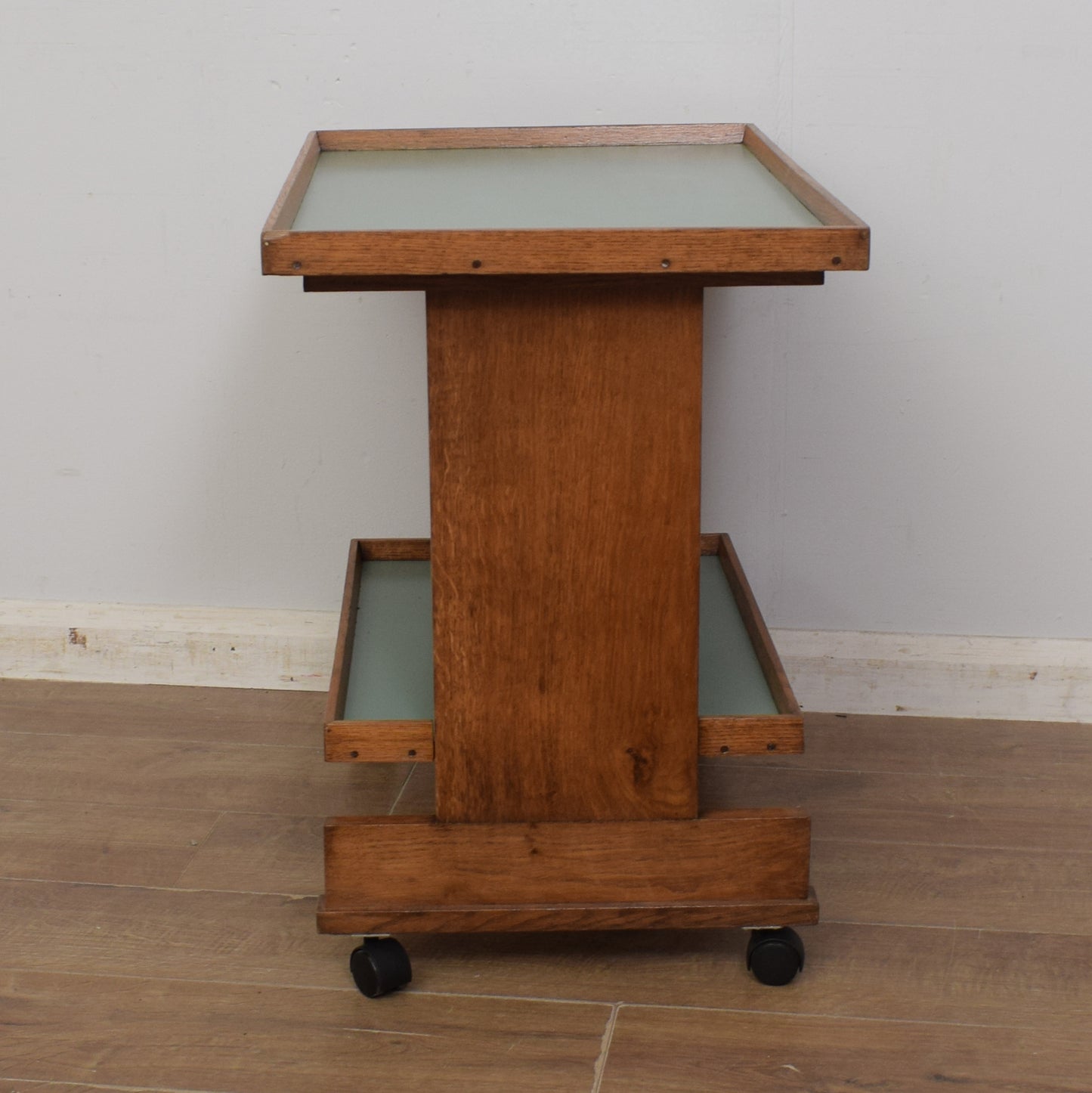 Restored Oak Tea Trolley