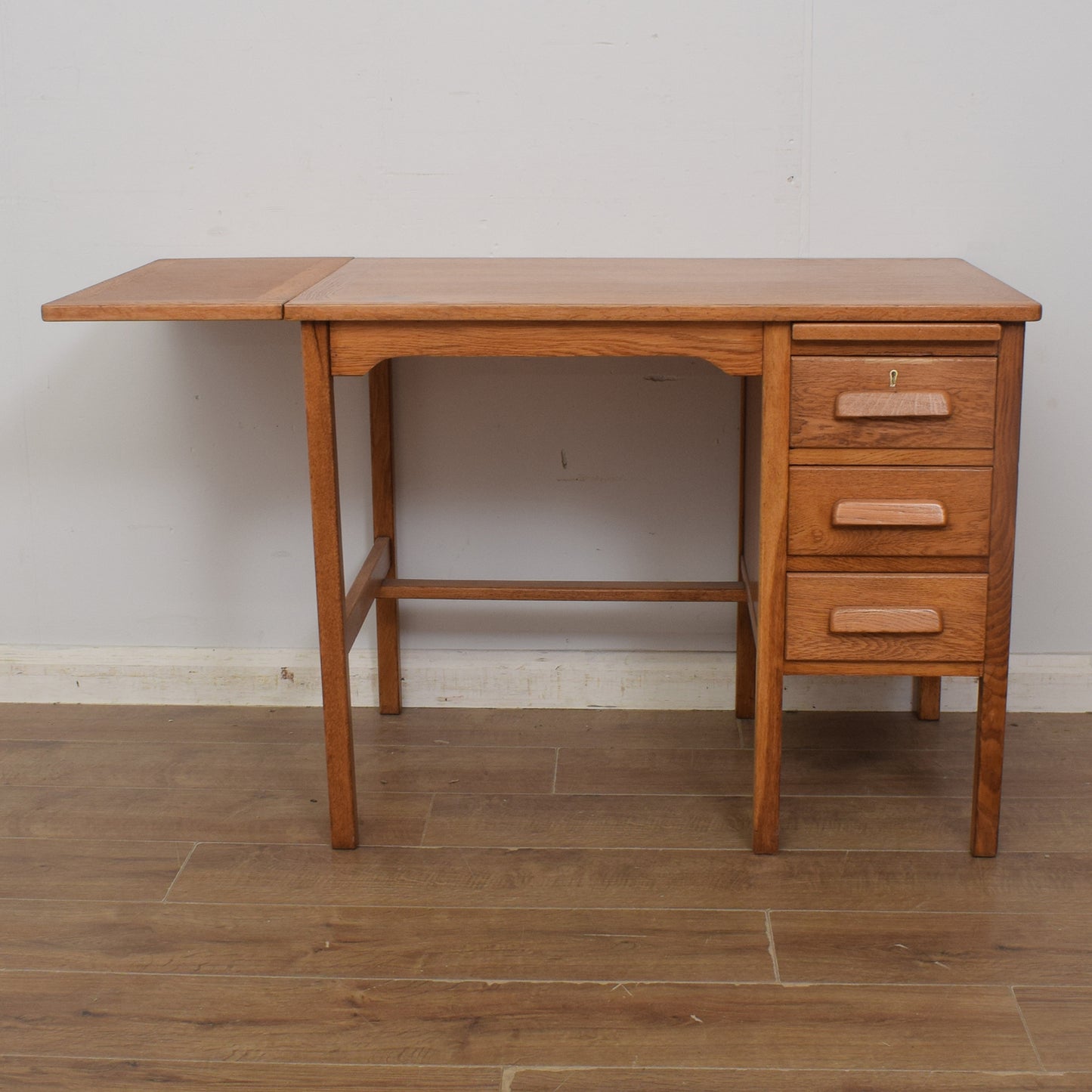 Restored Oak School Desk