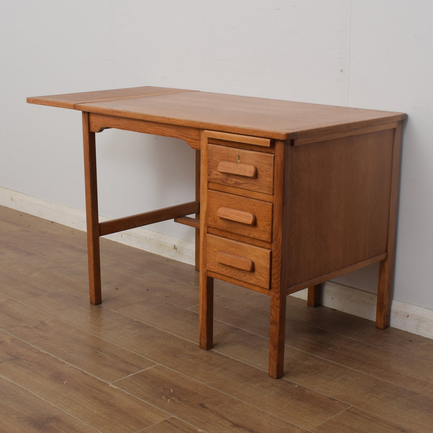 Restored Oak School Desk