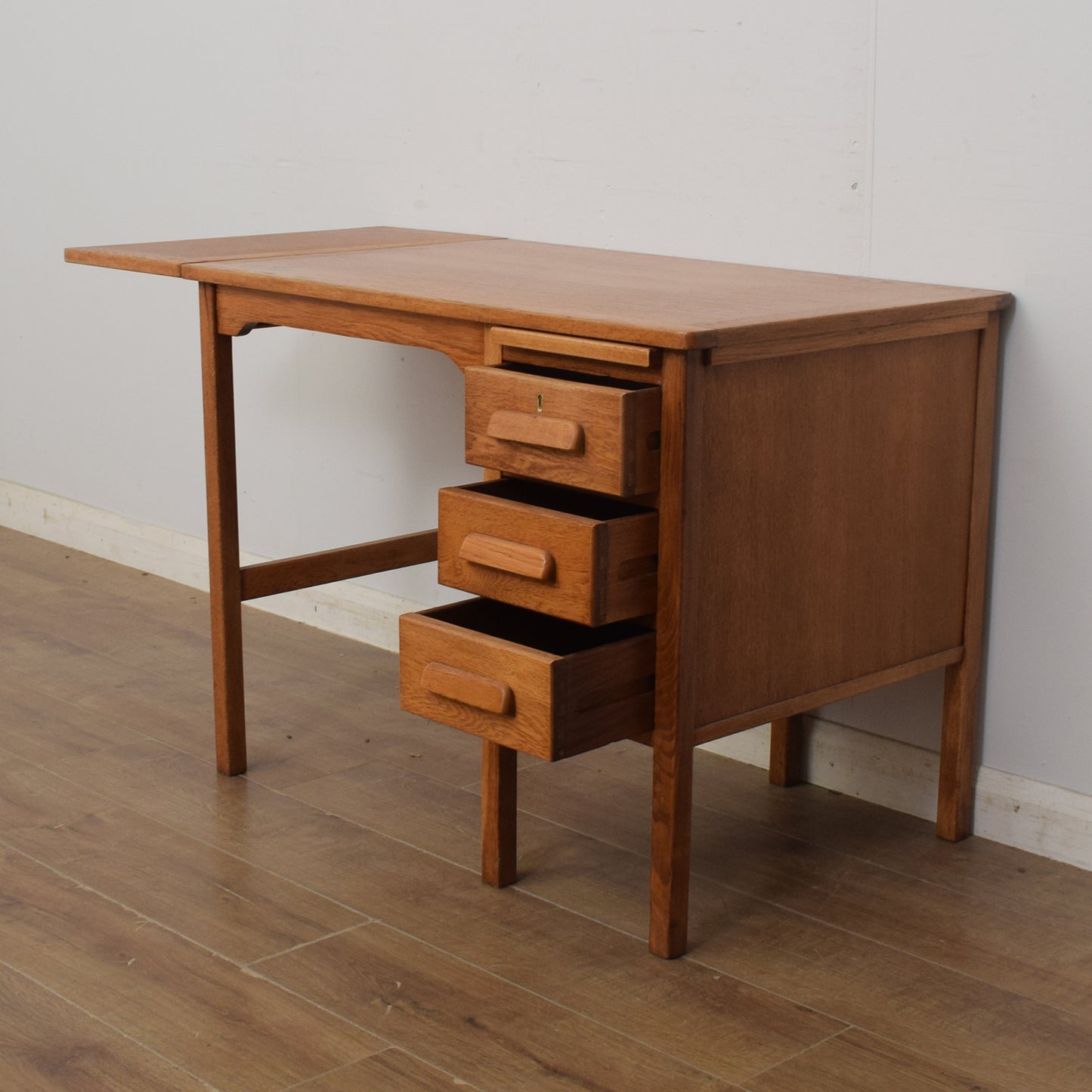 Restored Oak School Desk