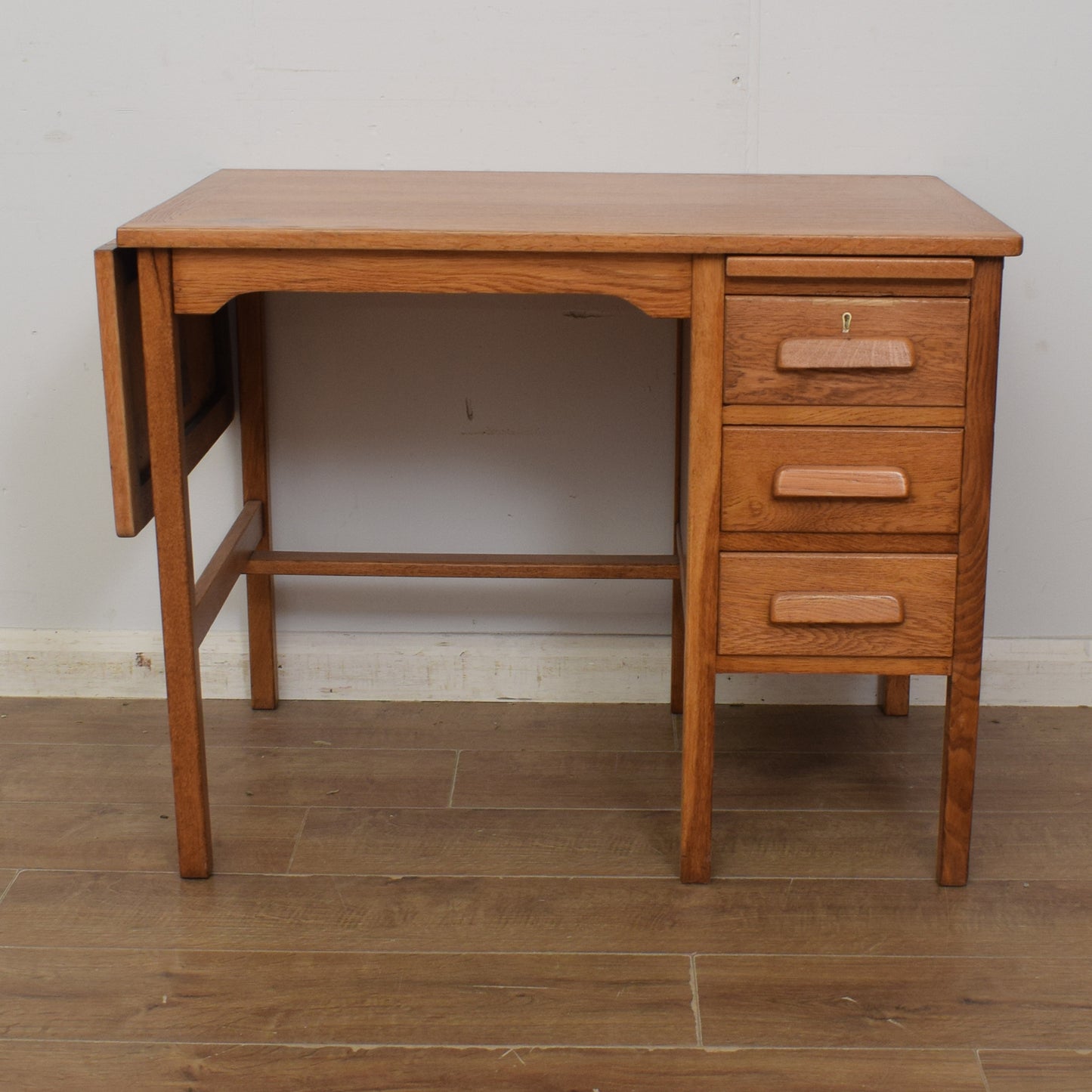 Restored Oak School Desk