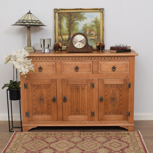 Restored Oak Sideboard