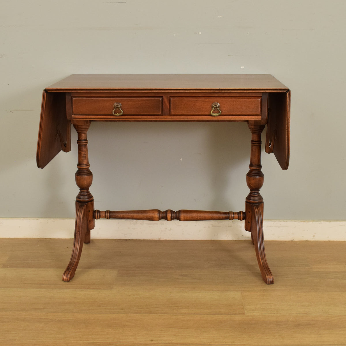 Mahogany Drop-Leaf Table
