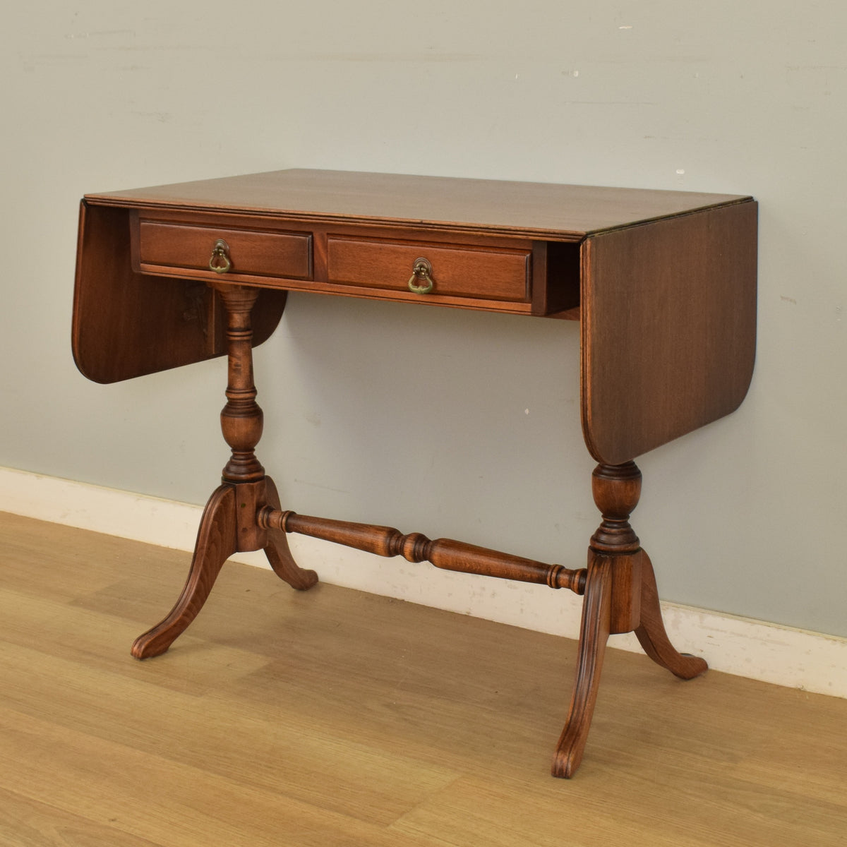 Mahogany Drop-Leaf Table