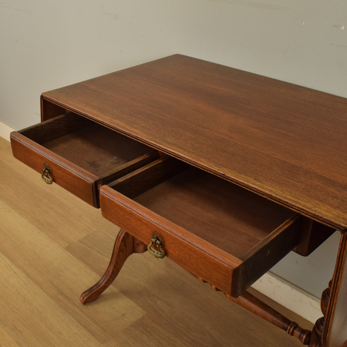 Mahogany Drop-Leaf Table