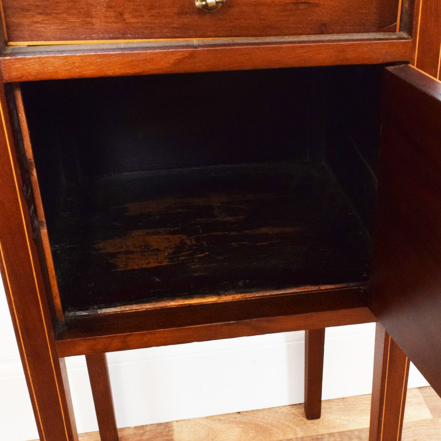 Inlaid Mahogany Bedside