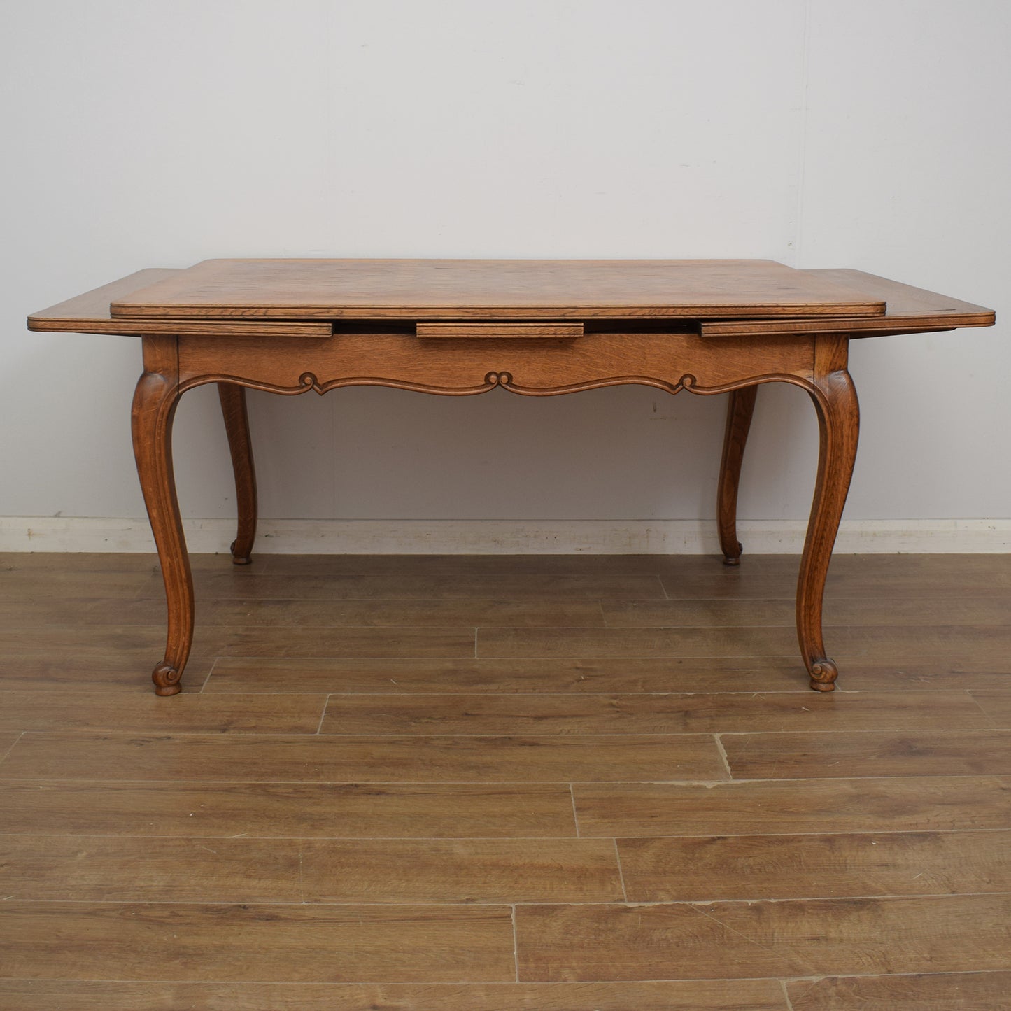 Extendable French Table and Six Chairs