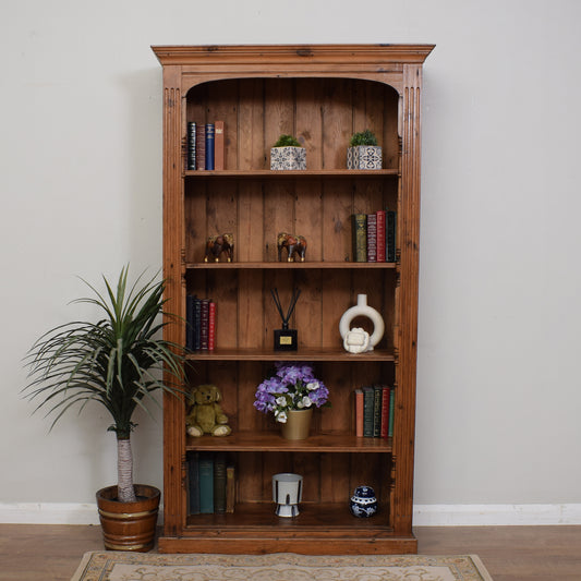 Farmhouse Style Pine Bookcase