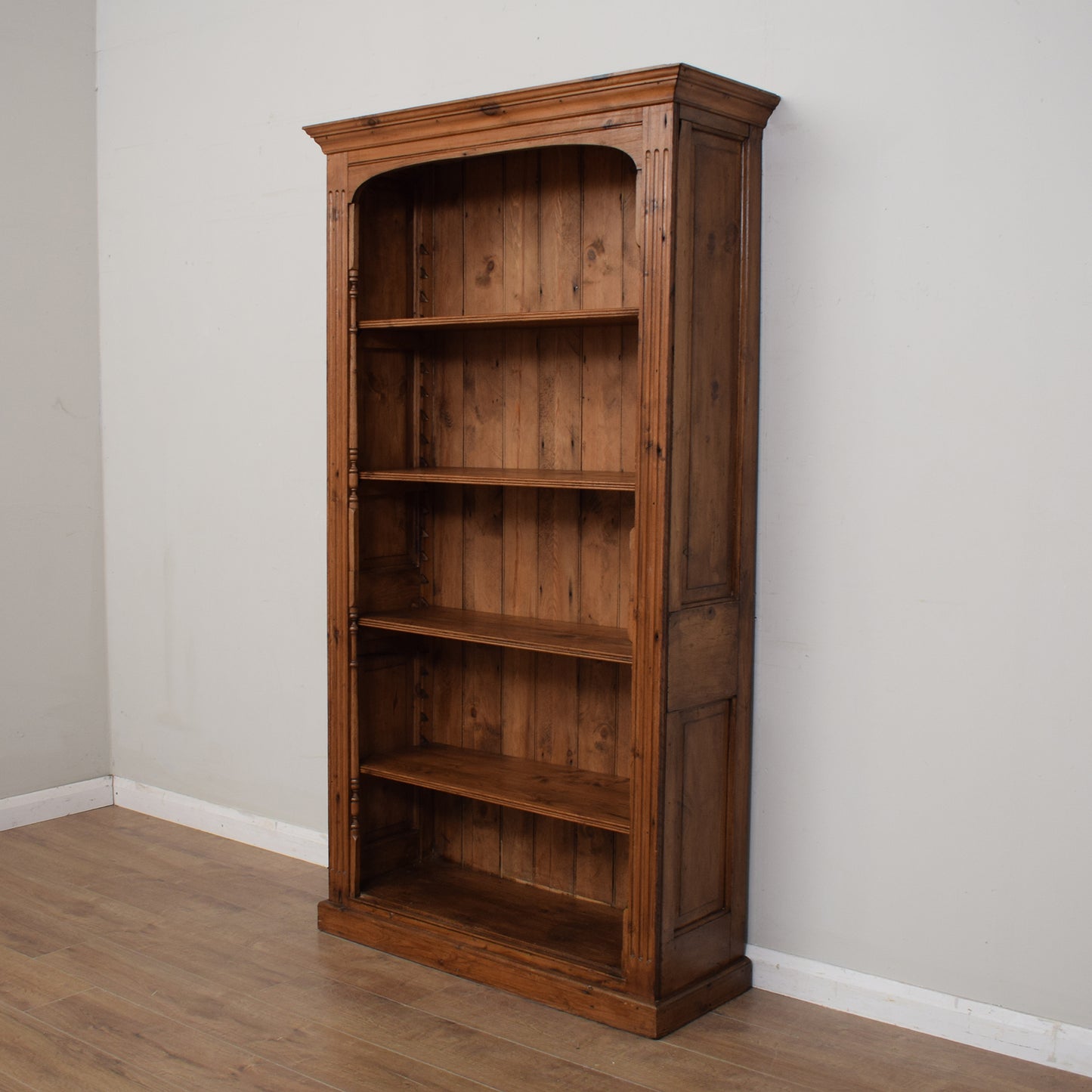 Farmhouse Style Pine Bookcase