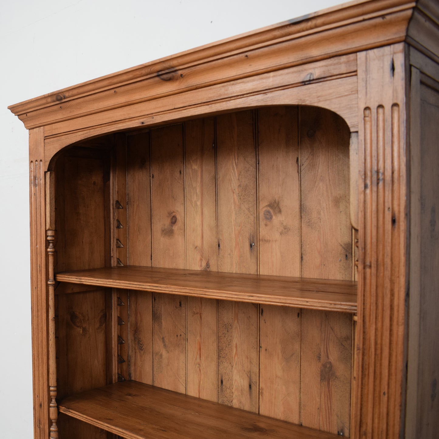 Farmhouse Style Pine Bookcase