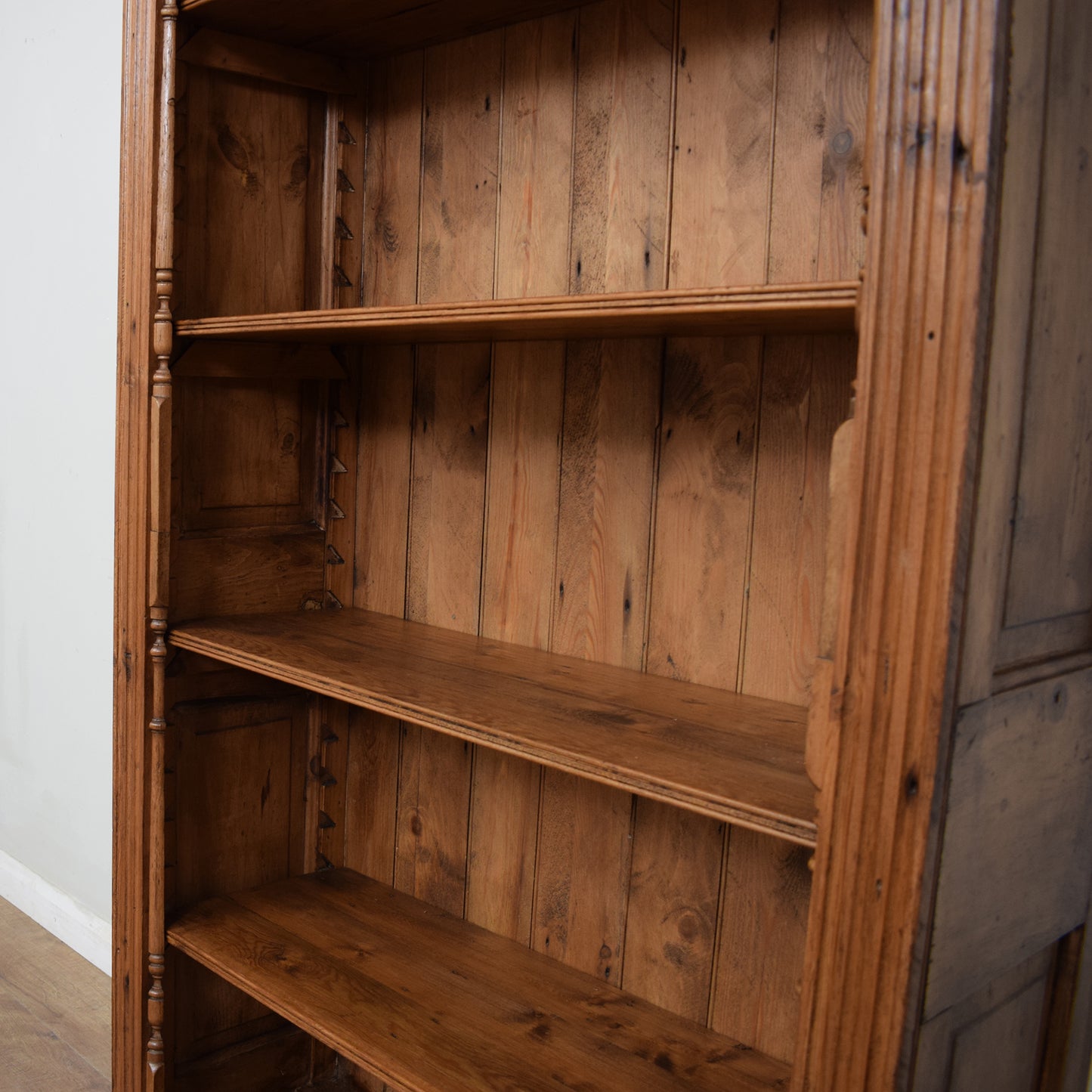 Farmhouse Style Pine Bookcase