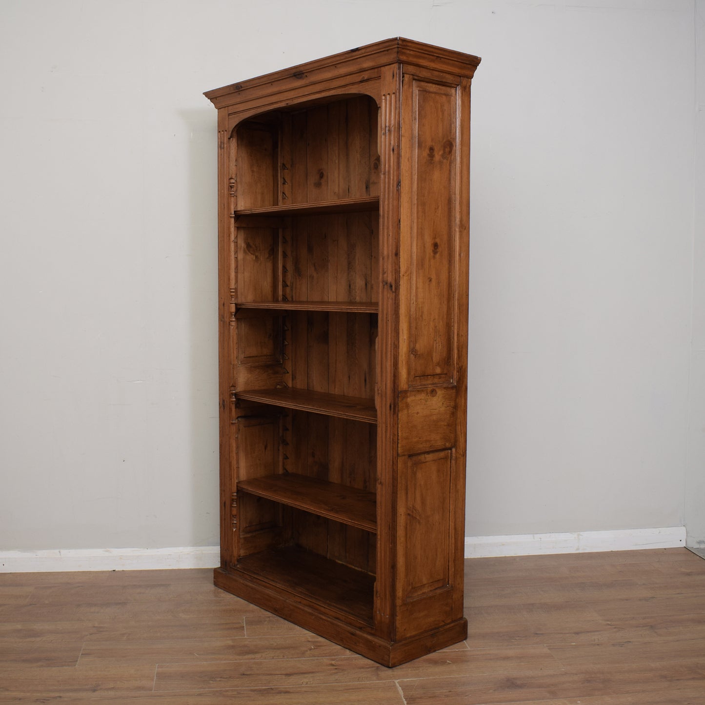 Farmhouse Style Pine Bookcase