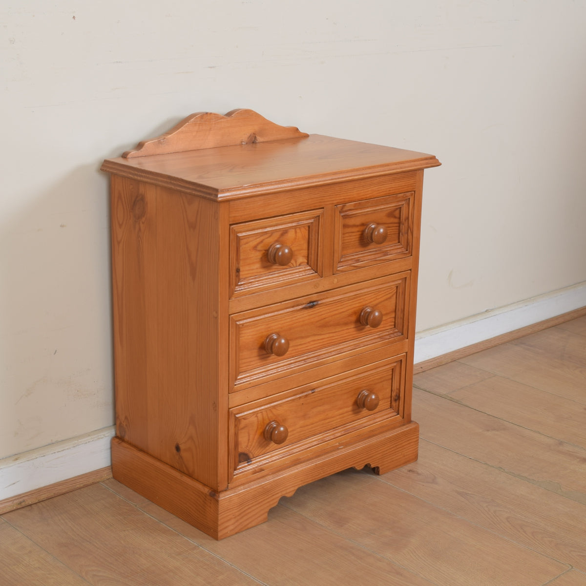 Pair Of Pine Bedsides