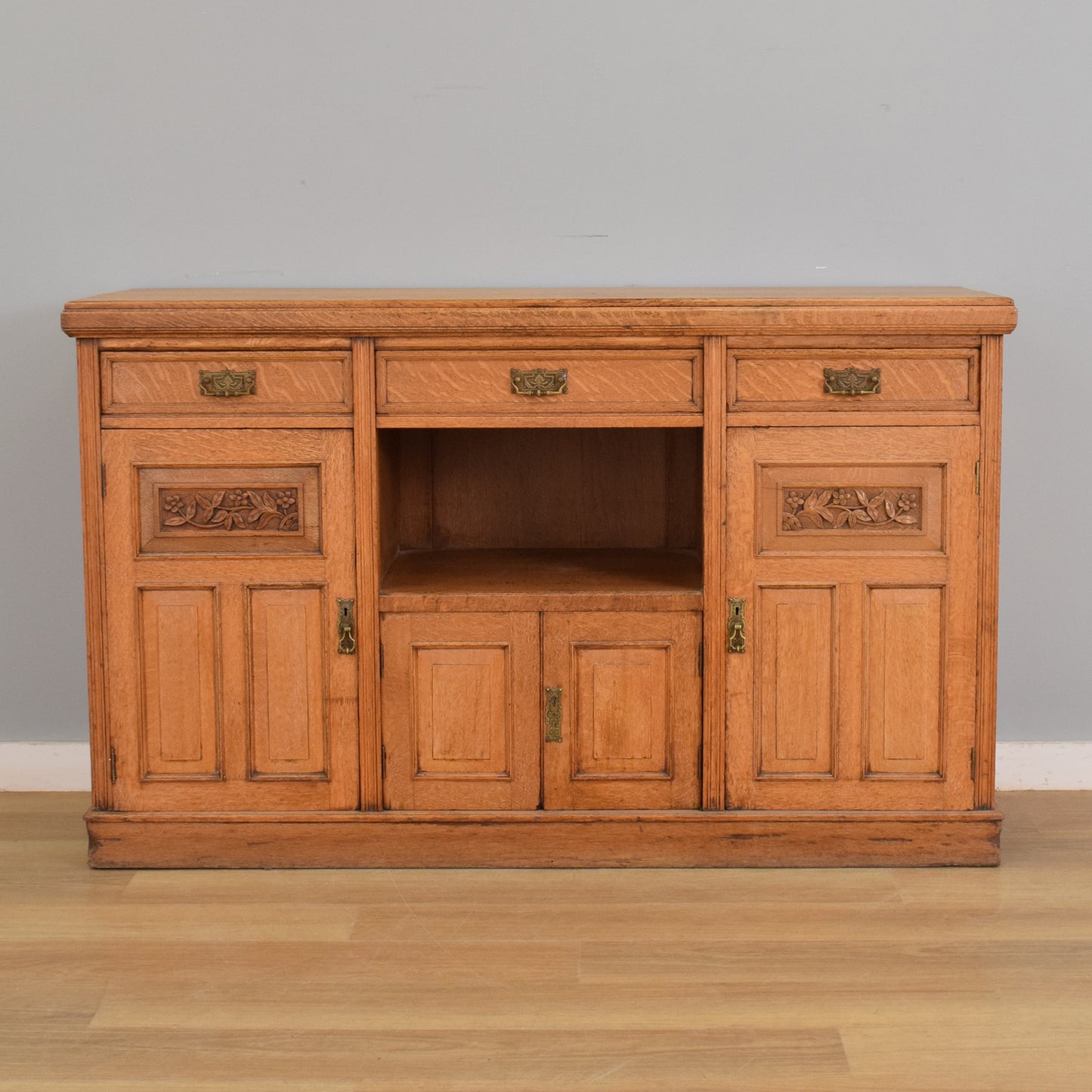 Large Oak Sideboard